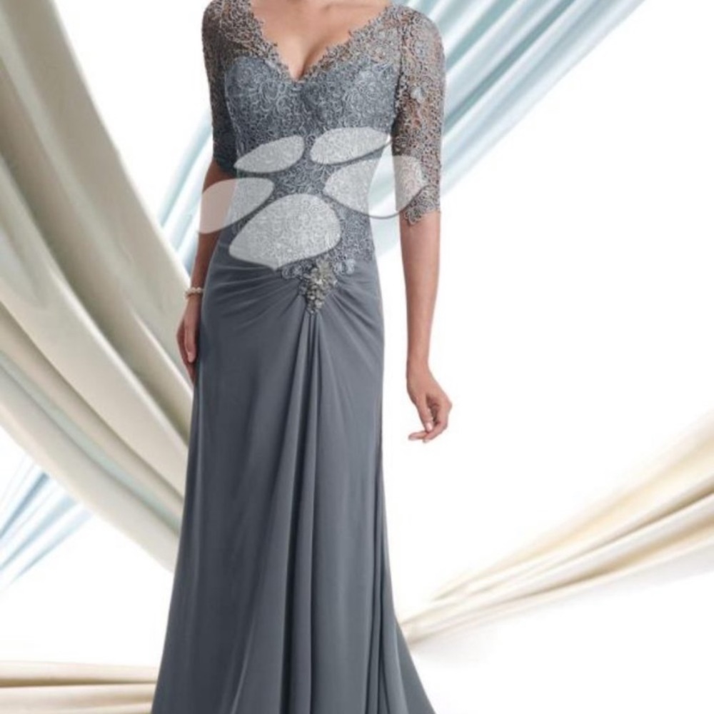 Montage by MonCheri 3/4 sleeves gown